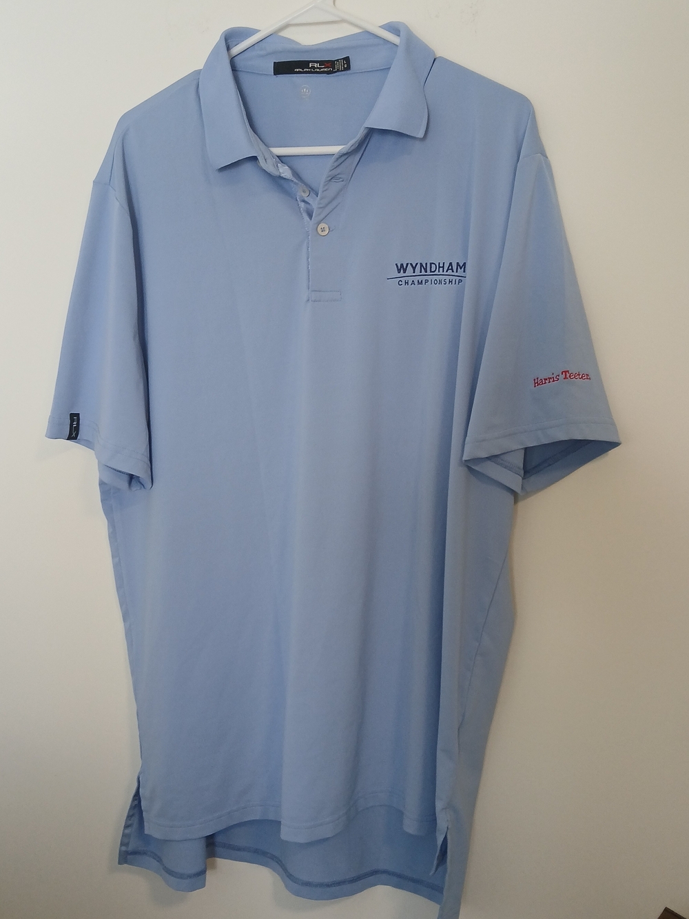 Ralph Lauren Light Blue Wyndham Championship Polo